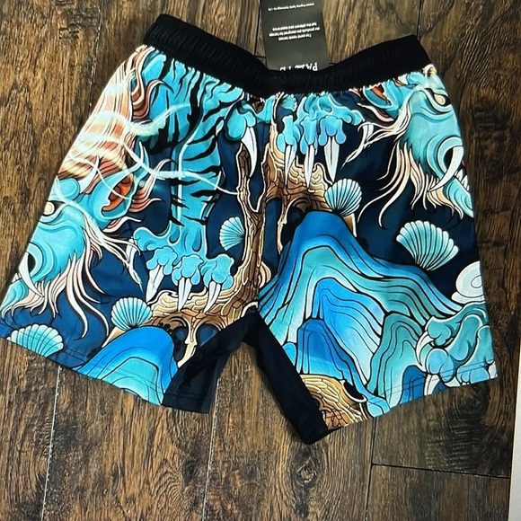 Men's Large Swim Trunk Beach Swimming Mesh Liner Zipper Pocket Quick Dry - Picture 5 of 5